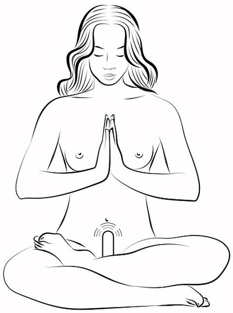 naked yoga mindful masturbation - Kirche der heiligen Vagina