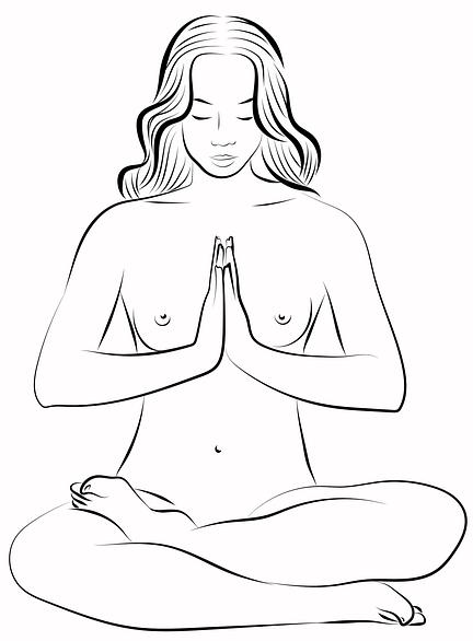 naked yoga strip - Kirche der heiligen Vagina